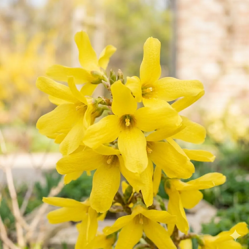 Forsycja pośrednia - zdjęcie 3