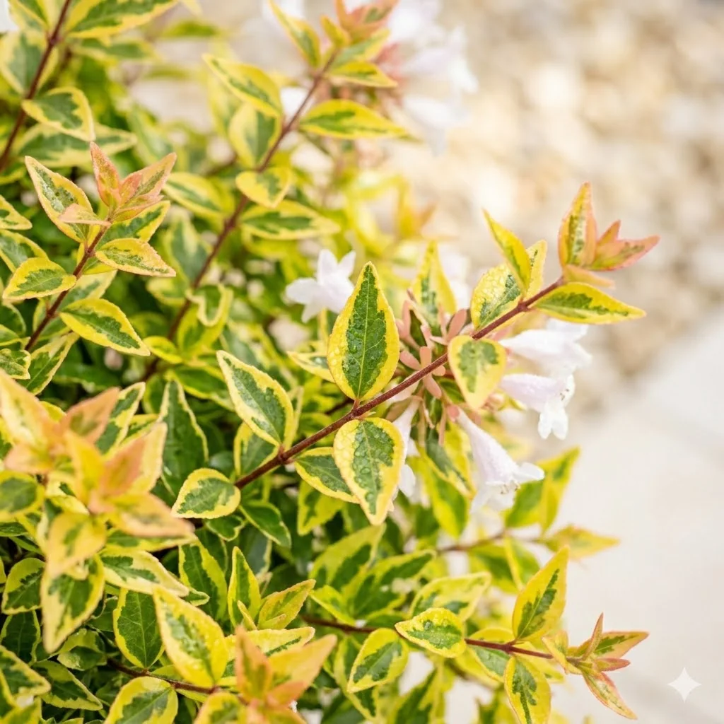Abelia wielkokwiatowa 'Kaleidoscope' - zdjęcie 3