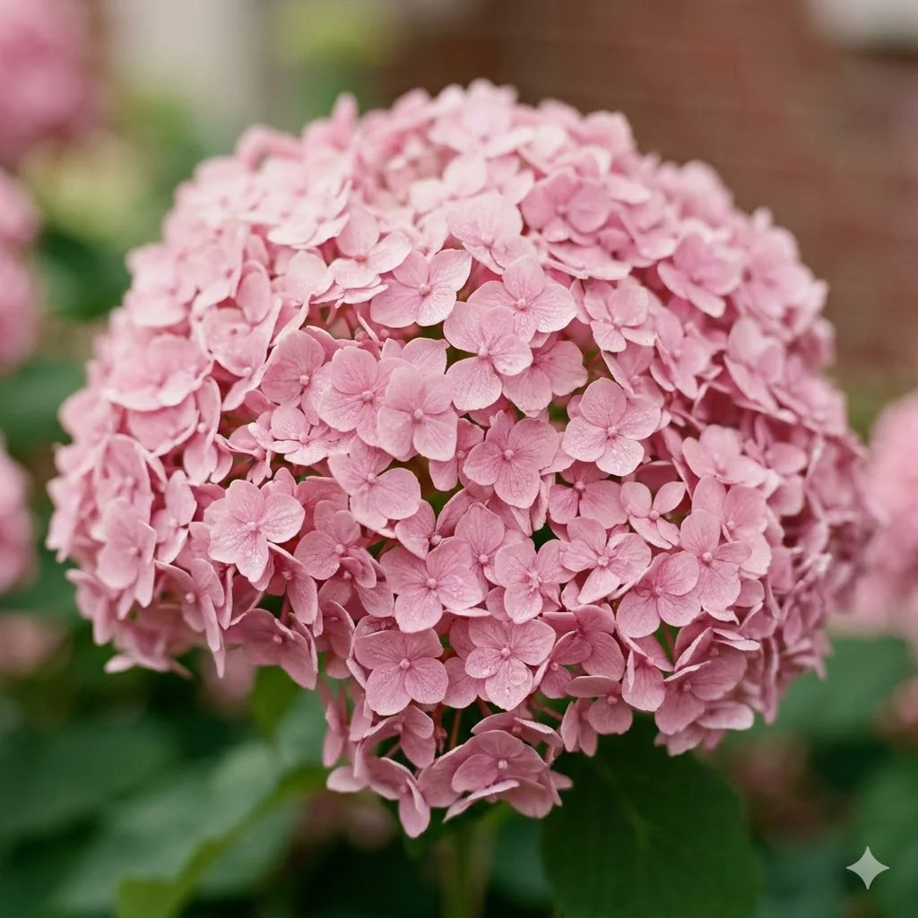 Hortensja krzewiasta 'Pink Annabelle' - zdjęcie 2