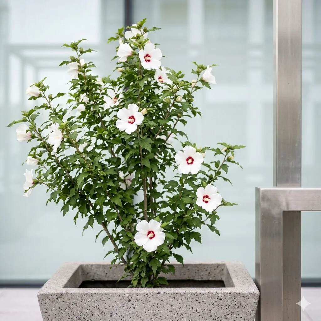 Hibiskus syryjski - zdjęcie 2