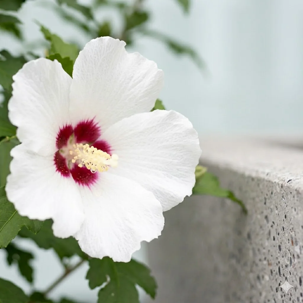 Hibiskus syryjski - zdjęcie 3