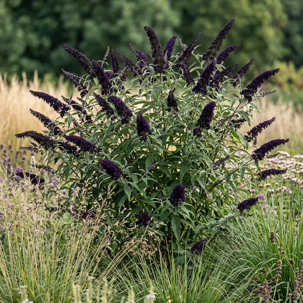 Budleja davida 'Black Knight'