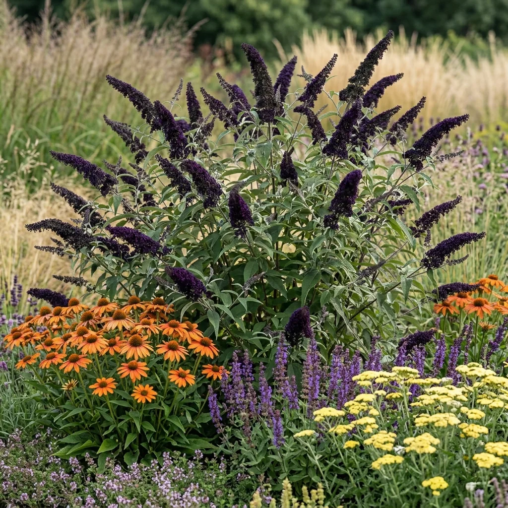 Budleja davida 'Black Knight' - zdjęcie 2